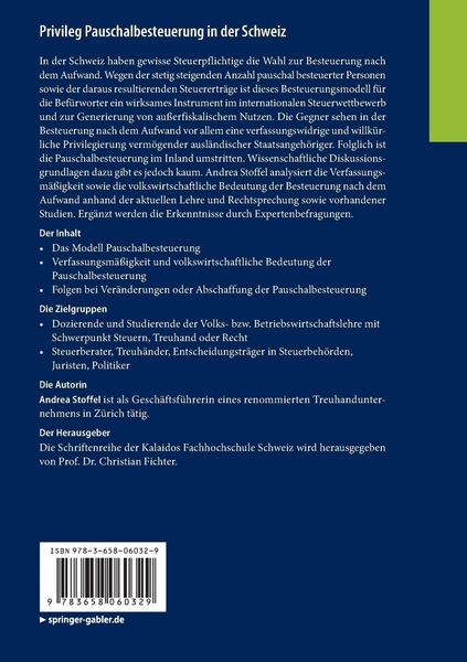 Produktbild: Privileg Pauschalbesteuerung in der Schweiz