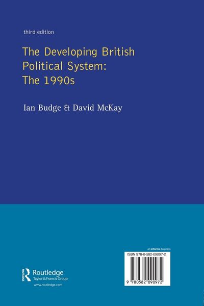 Produktbild: The Developing British Political System