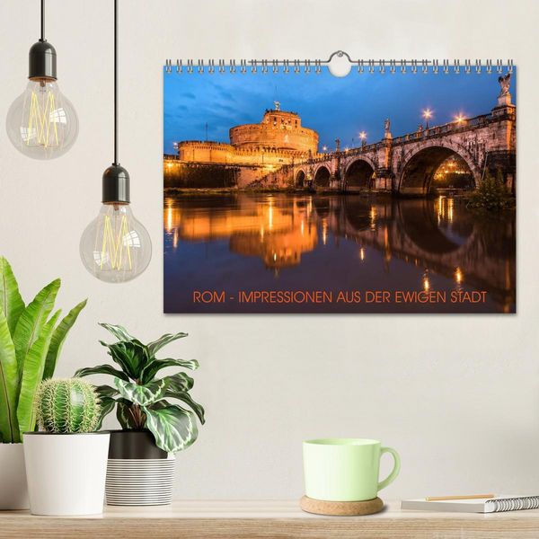 Produktbild: Rom - Impressionen aus der ewigen Stadt (Wandkalender 2026 DIN A4 quer), CALVENDO Monatskalender