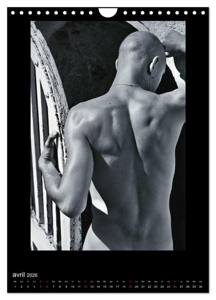 Produktbild: Au Masculin (Calendrier mural 2026 DIN A4 horizontal), CALVENDO calendrier mensuel