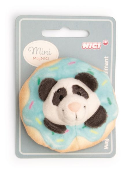 Produktbild: NICI - Mini MagNICI Panda mit Donut 7cm an Header Karte