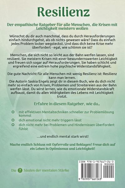 Produktbild: Resilienz - Die 7 S&auml;ulen zur mentalen St&auml;rke