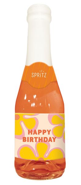 Produktbild: Aperitivo Spritz-Flasche 0,2l Happy Birthday