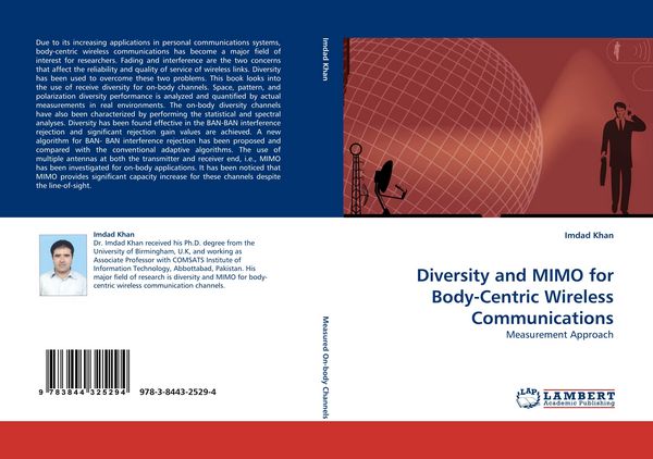 Produktbild: Diversity and MIMO for Body-Centric Wireless Communications