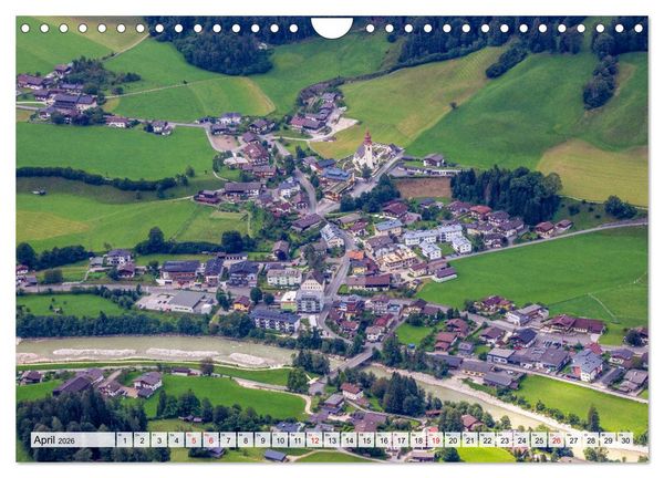 Produktbild: Gr&uuml;&szlig;e aus Unken (Wandkalender 2026 DIN A4 quer), CALVENDO Monatskalender