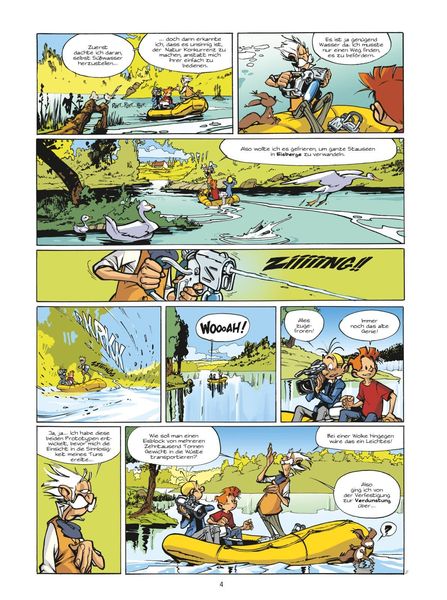 Produktbild: Spirou und Fantasio 45: Flut &uuml;ber Paris