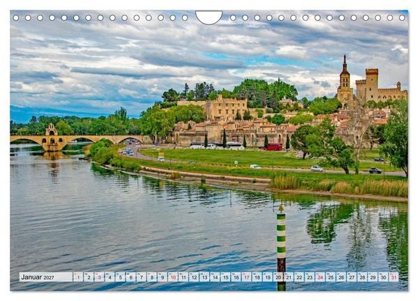 Produktbild: Ein Herz f&uuml;r die Provence (Wandkalender 2027 DIN A4 quer), CALVENDO Monatskalender