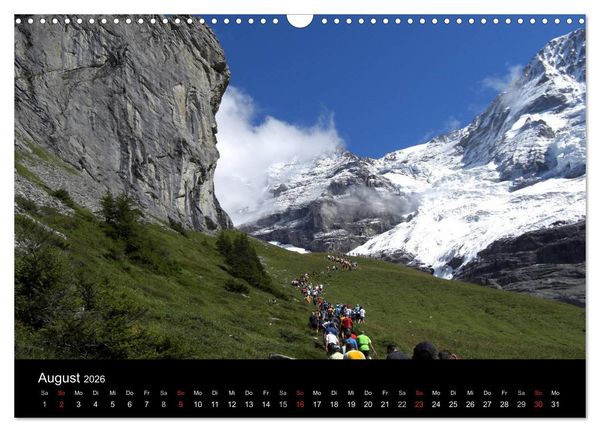 Produktbild: Der Jungfrau-Marathon (Wandkalender 2026 DIN A3 quer), CALVENDO Monatskalender