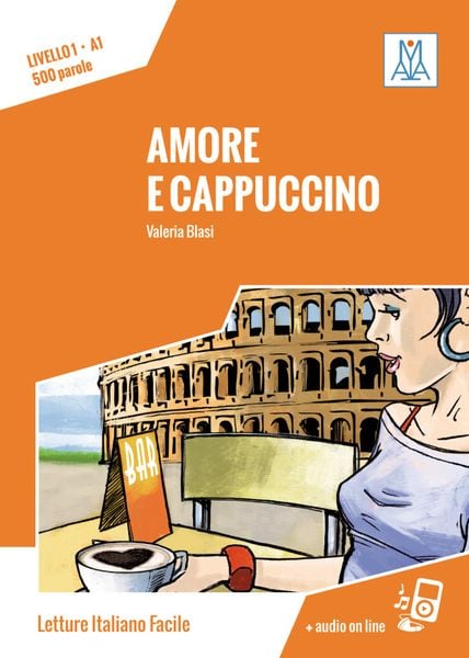 Amore e cappuccino, Taschenbuch von Valeria Blasi, Hueber, 978-3-19-105351-2