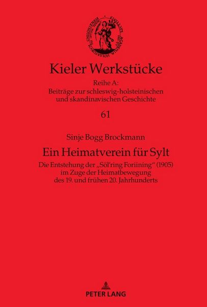 Produktbild: Ein Heimatverein f&uuml;r Sylt