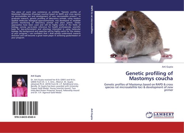 Produktbild: Genetic profiling of Mastomys coucha