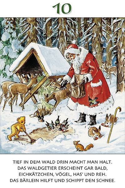 Produktbild: Advents-Abrei&szlig;kalender "Teddys Weihnachtsreise"