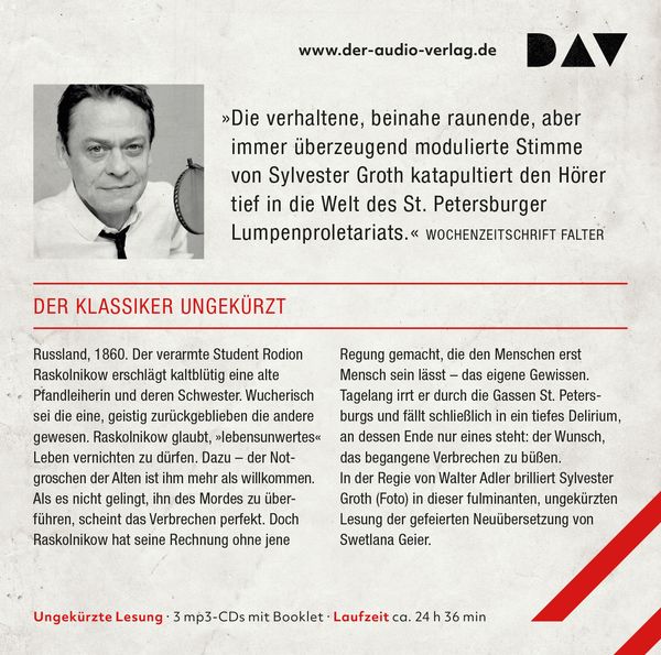 Produktbild: Verbrechen und Strafe