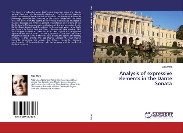 Produktbild: Analysis of expressive elements in the Dante Sonata