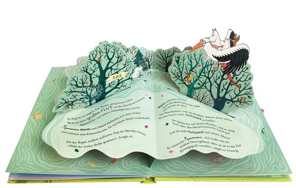 Produktbild: Die Mumins finden ein Zuhause - Ein Pop-up Buch ab 4 Jahren f&uuml;r kleine und gro&szlig;e Mumin-Fans