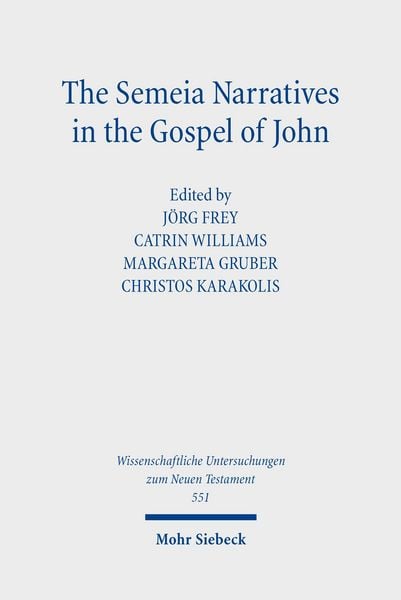 Produktbild: The Semeia Narratives in the Gospel of John