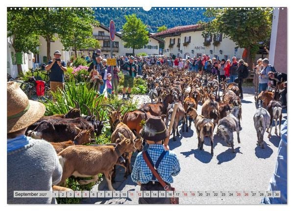 Produktbild: Das Obere Isartal - Eine Bayerische Region f&uuml;r Entdecker (Wandkalender 2027 DIN A2 quer), CALVENDO Monatskalender