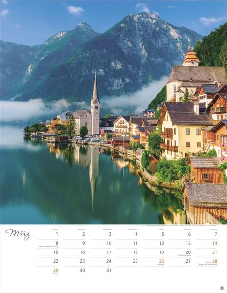 Produktbild: Sch&ouml;nes Alpenland Posterkalender 2027