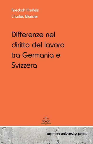 Produktbild: Differenze nel diritto del lavoro tra Germania e Svizzera