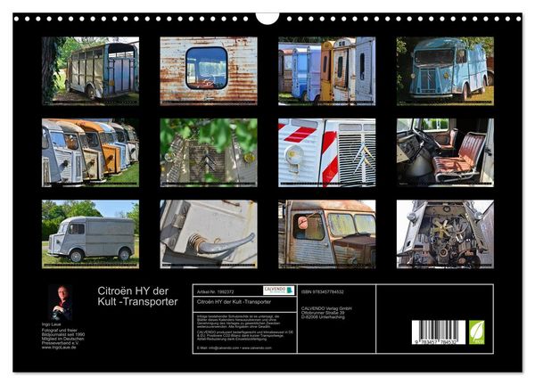 Produktbild: Citro&euml;n HY der Kult -Transporter (Wandkalender 2026 DIN A3 quer), CALVENDO Monatskalender