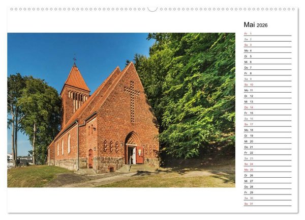 Produktbild: Ostseebad Binz &ndash; Zeit f&uuml;r Erholung (Wandkalender 2026 DIN A2 quer), CALVENDO Monatskalender
