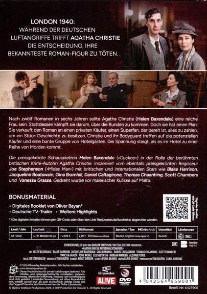 Produktbild: Agatha und die Mitternachtsmorde (Agatha Christie and the Midnight Murders)