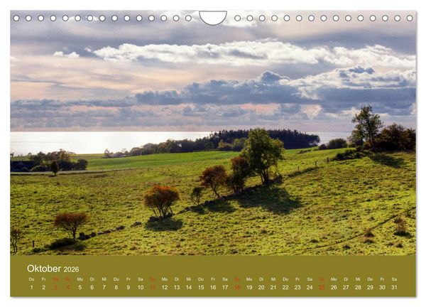 Produktbild: M&ouml;n, Impressionen einer d&auml;nischen Insel (Wandkalender 2026 DIN A4 quer), CALVENDO Monatskalender