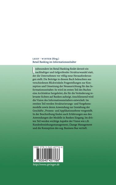 Produktbild: Retail Banking im Informationszeitalter