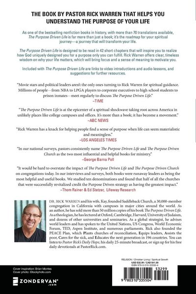 Produktbild: The Purpose Driven Life Large Print