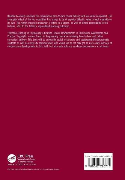 Produktbild: Blended Learning in Engineering Education