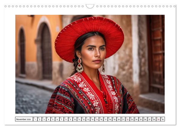Produktbild: Farbenfrohe Frauenpower (Wandkalender 2026 DIN A3 quer), CALVENDO Monatskalender