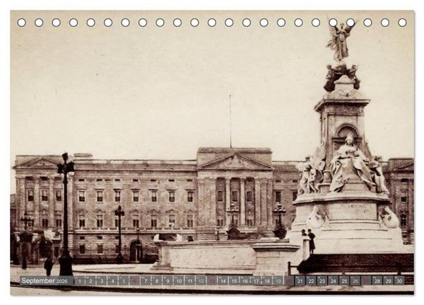 Produktbild: Sch&ouml;nes altes London in historischen Bildern (Tischkalender 2026 DIN A5 quer), CALVENDO Monatskalender