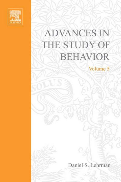 Produktbild: Advances in the Study of Behavior
