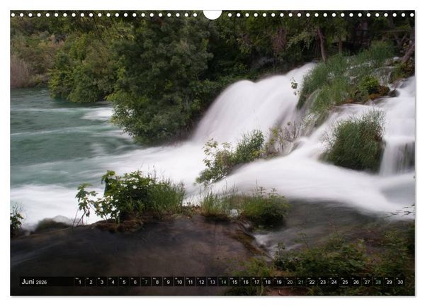 Produktbild: Wasserf&auml;lle der Welt 2026 (Wandkalender 2026 DIN A3 quer), CALVENDO Monatskalender