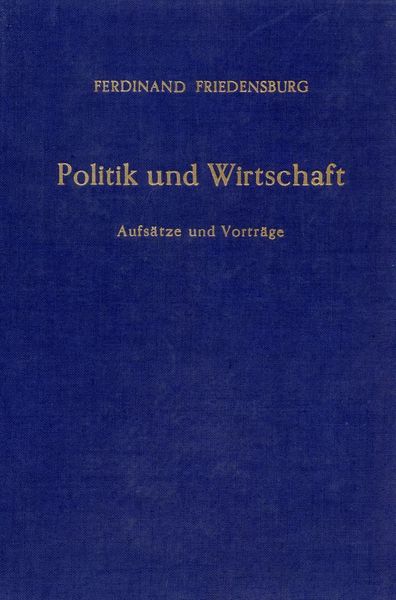 Produktbild: Politik und Wirtschaft.
