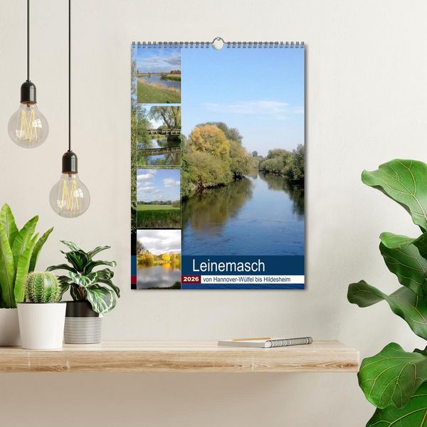 Produktbild: Leinemasch (Wandkalender 2026 DIN A3 hoch), CALVENDO Monatskalender