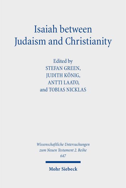 Produktbild: Isaiah between Judaism and Christianity