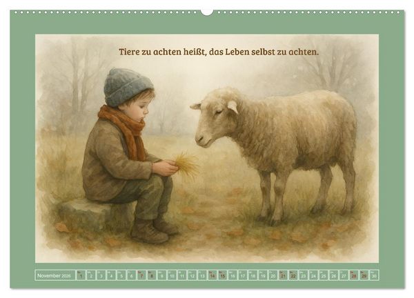 Produktbild: Wenn wir f&uuml;hlen (hochwertiger Premium Wandkalender 2026 DIN A2 quer), Kunstdruck in Hochglanz