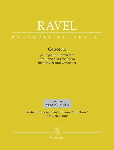 Produktbild: Concerto f&uuml;r Klavier und Orchester G-Dur