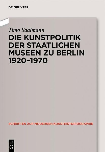 Produktbild: Kunstpolitik der Berliner Museen 1919-1959