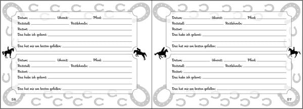 Produktbild: Mein Reiter-Tagebuch - F&uuml;r alle Erlebnisse und Erinnerungen aus dem Reitstall