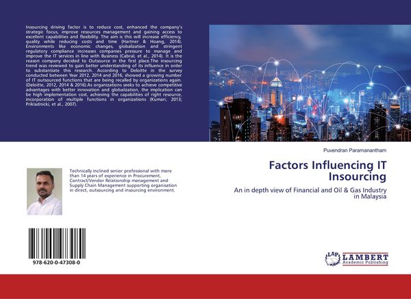 Produktbild: Factors Influencing IT Insourcing