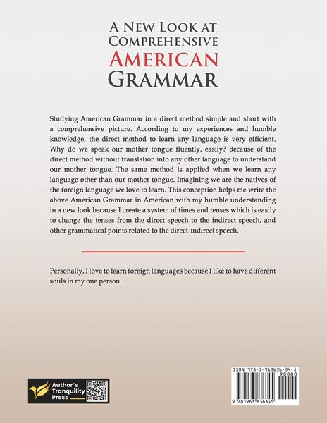 Produktbild: A New Look at Comprehensive American Grammar