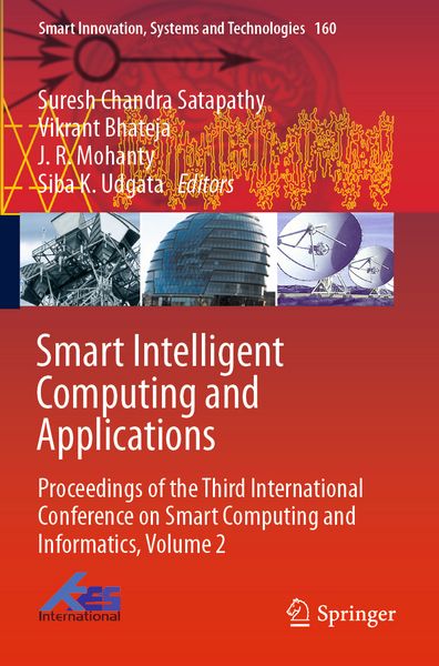 Produktbild: Smart Intelligent Computing and Applications