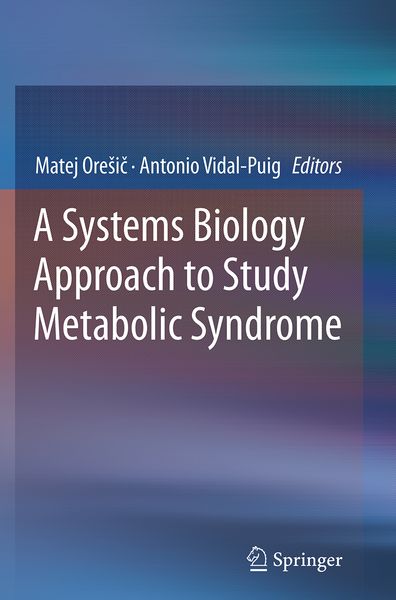 Produktbild: A Systems Biology Approach to Study Metabolic Syndrome