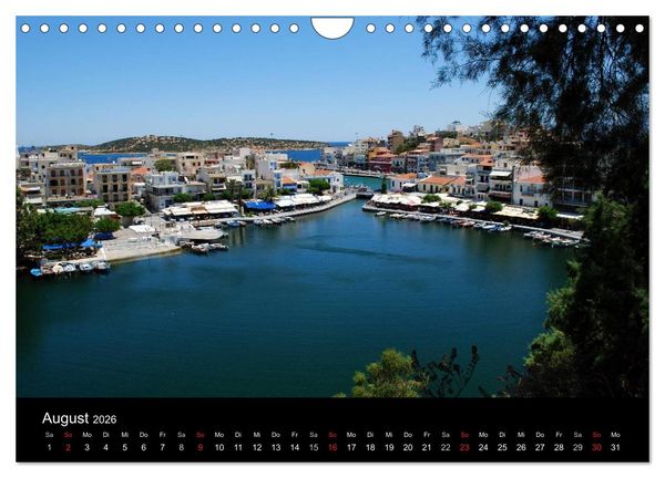 Produktbild: Griechenland - Insel Kreta (Wandkalender 2026 DIN A4 quer), CALVENDO Monatskalender