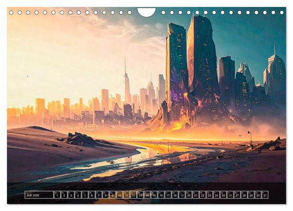 Produktbild: Die Natur kehrt zur&uuml;ck (Wandkalender 2026 DIN A4 quer), CALVENDO Monatskalender