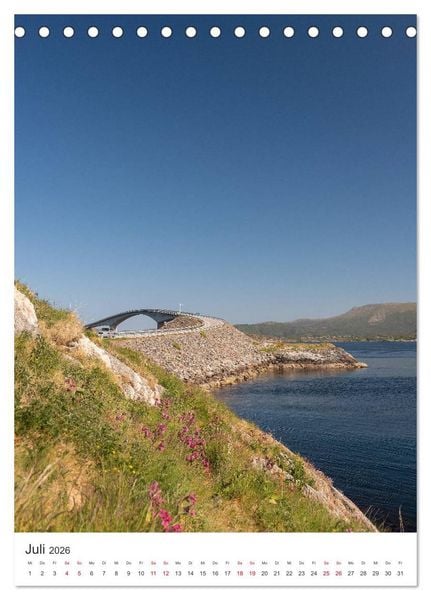 Produktbild: Norwegen - Perle des Nordens (Tischkalender 2026 DIN A5 hoch), CALVENDO Monatskalender