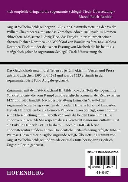 Produktbild: K&ouml;nig Heinrich VI.