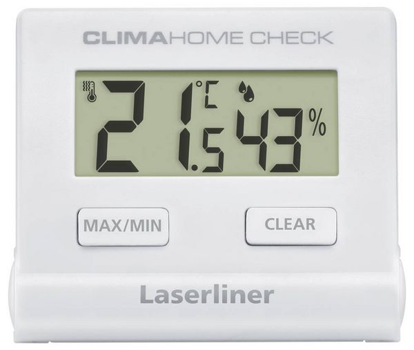 Produktbild: Laserliner ClimaHome-Check Luftfeuchtigkeits- und Temperaturdatenlogger